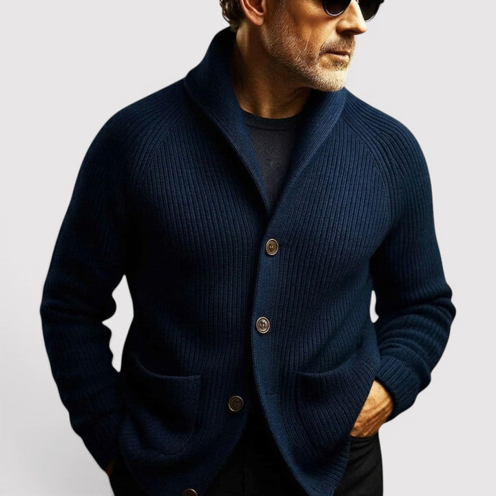 Patrick™ | Cardigan mit weicher Rippstruktur