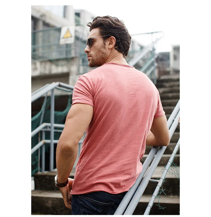 Colin™ | Rundhals T-Shirt mit Kurzarm