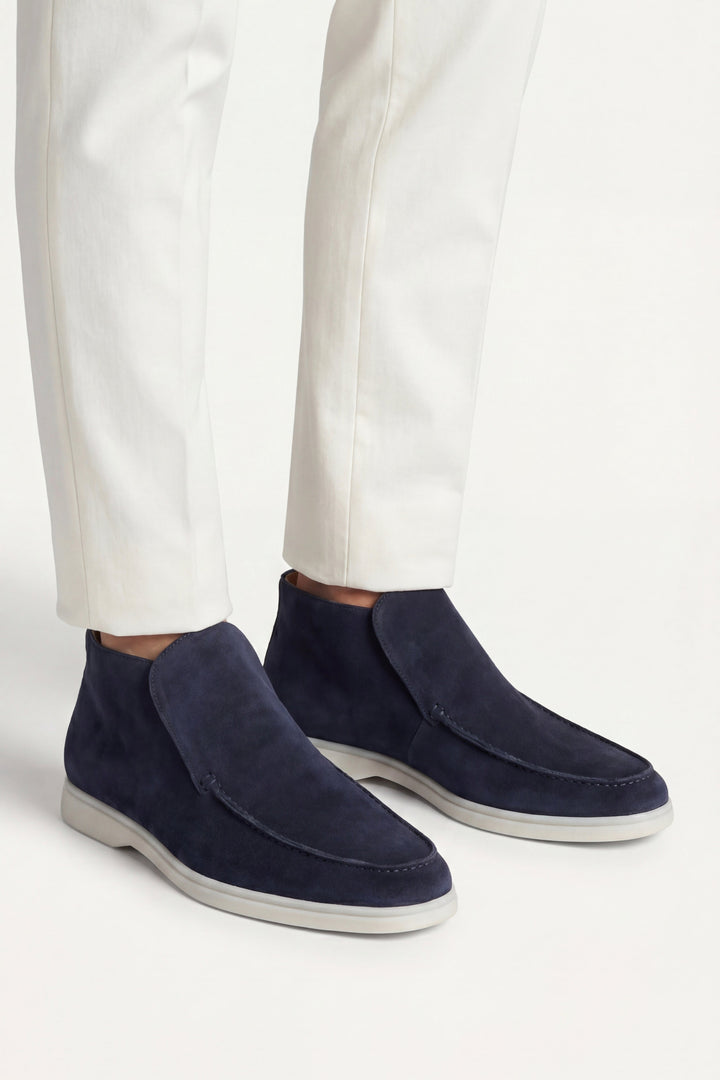 Ettore™ | High-Top-Loafer Marineblau