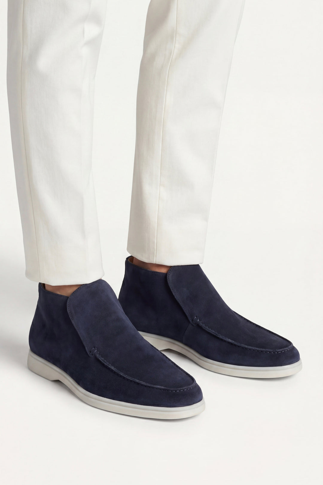 Bastian™ | Hoher Loafer Marineblau