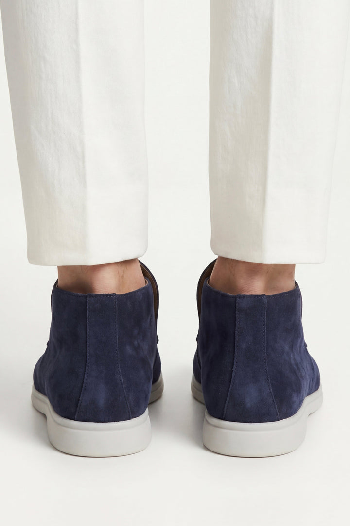 Bastian™ | Hoher Loafer Marineblau