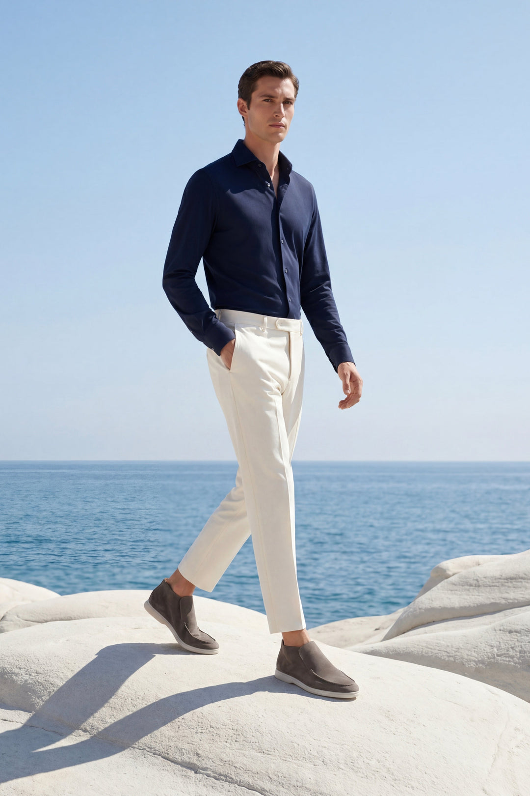 Ferdinand™ | Hoher Loafer Olivgrün