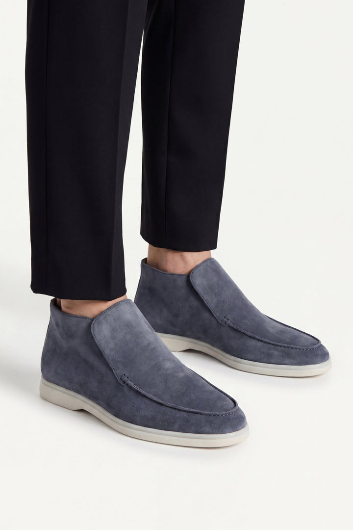 Reinhold™ | Hoher Loafer Blau