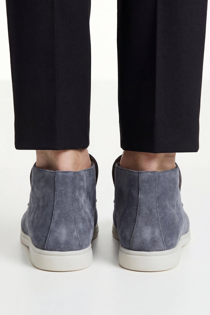 Reinhold™ | Hoher Loafer Blau