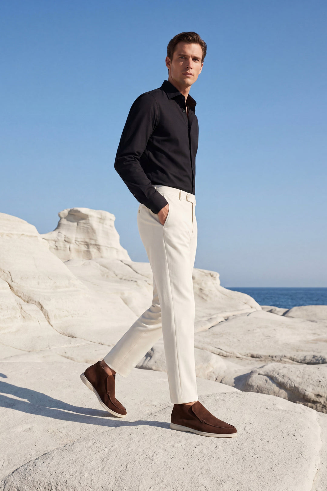 Dominik™ | Hoher Loafer Braun