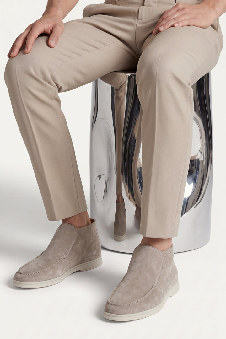 Valentin™ | Hoher Loafer Taupe