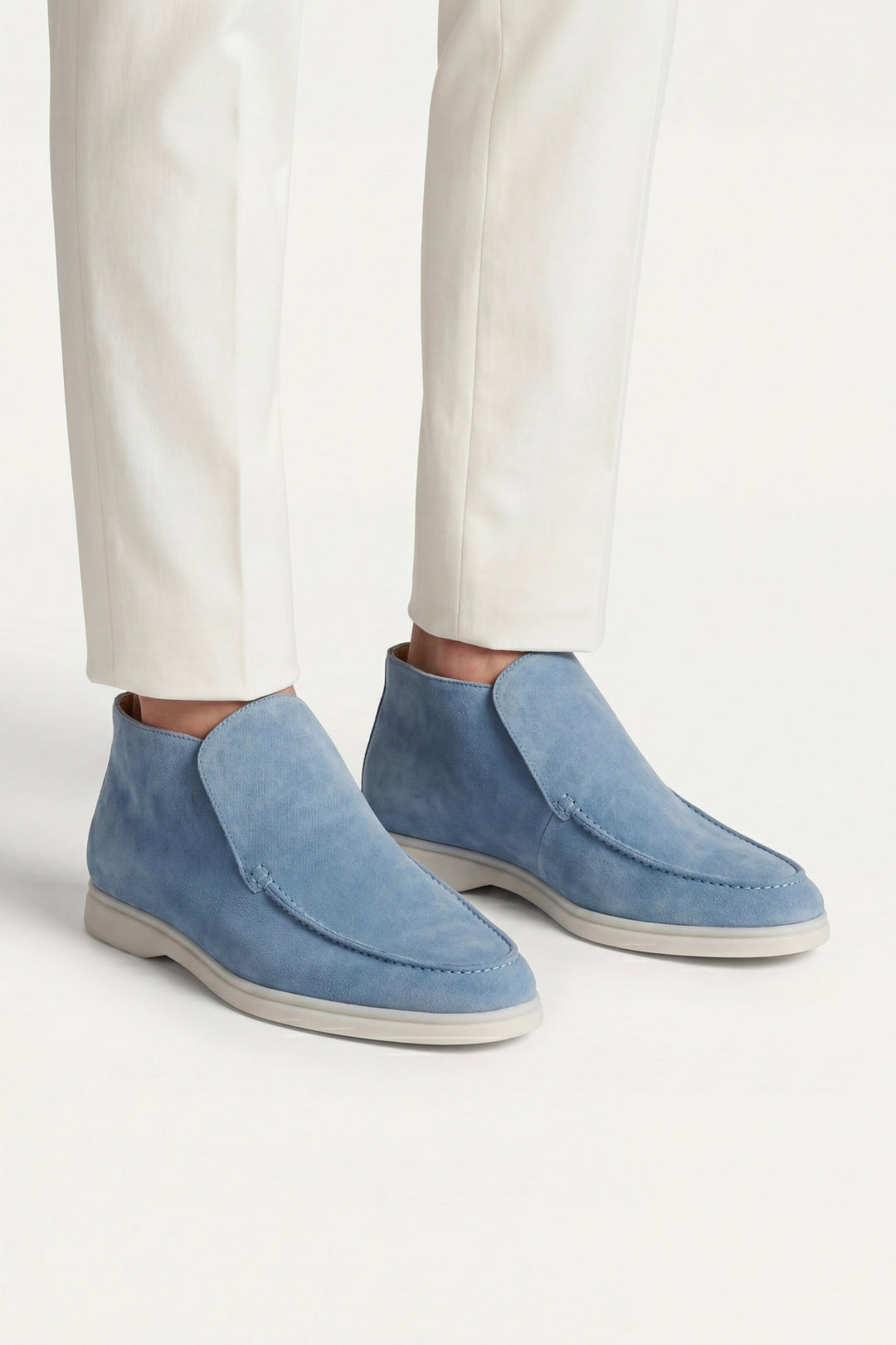 Marcello™ | High-Top-Loafer Himmelblau