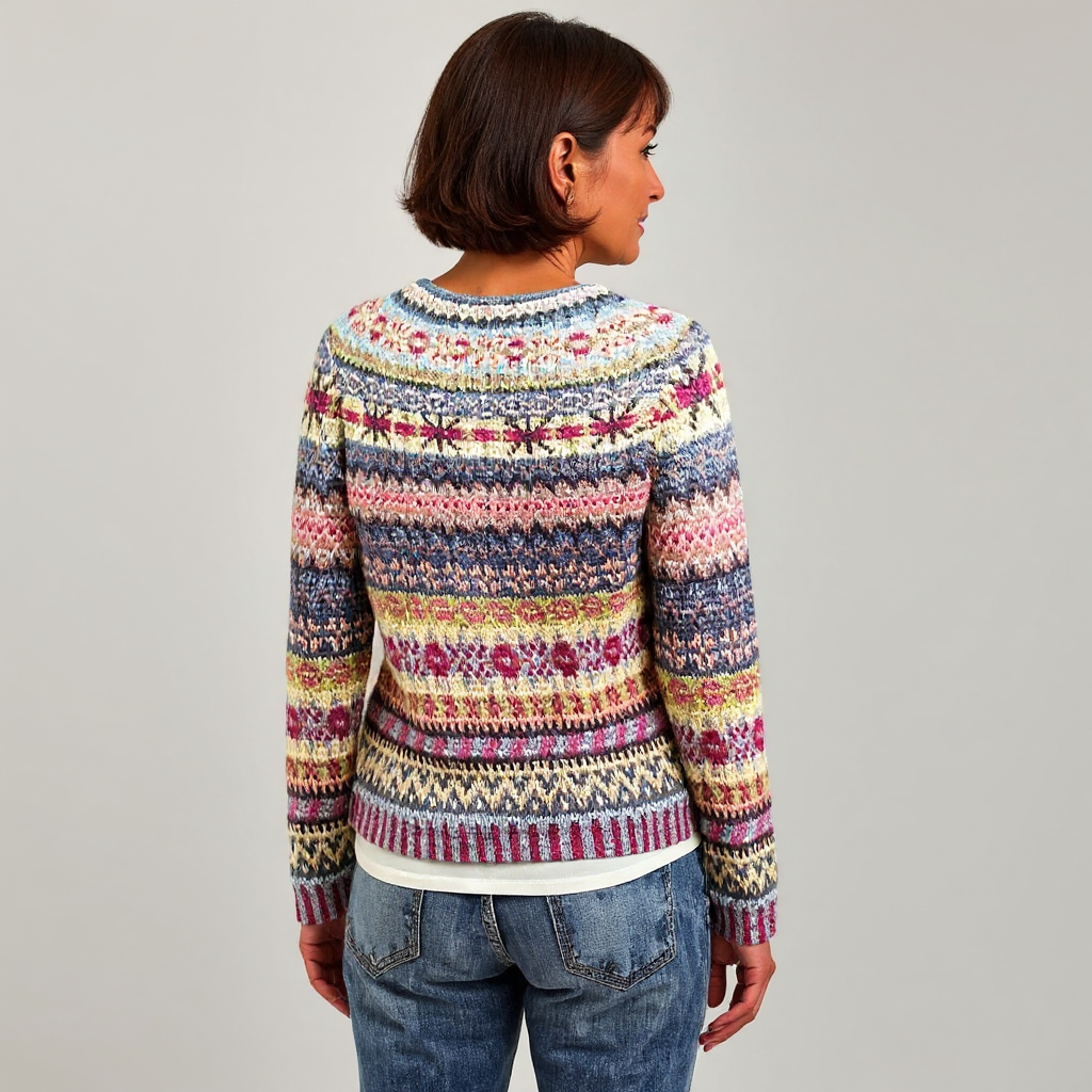Anneliese™ | Pullover im Norweger-Streifenmix