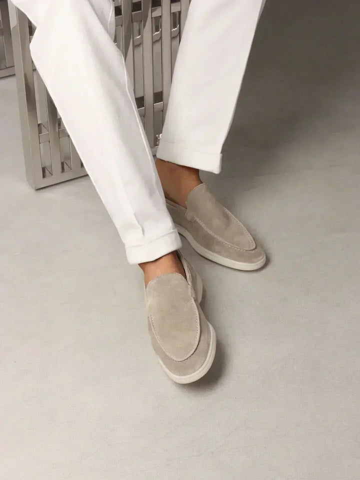 Tobias™ | Klassischer Loafer Hellgrau