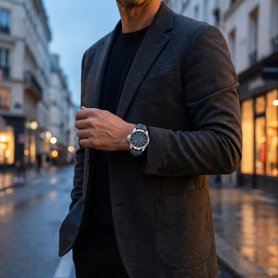 Marius™ | Sportliche Uhr mit Leuchtendem Zifferblatt