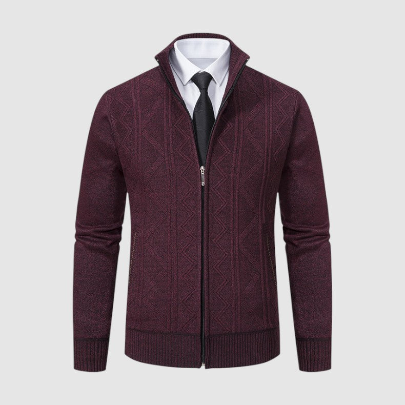 Selim™ | Strickjacke mit geometrischem Muster