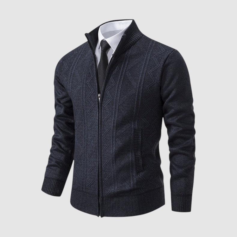 Selim™ | Strickjacke mit geometrischem Muster