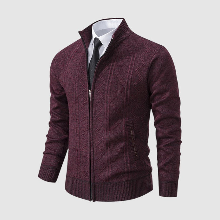 Selim™ | Strickjacke mit geometrischem Muster