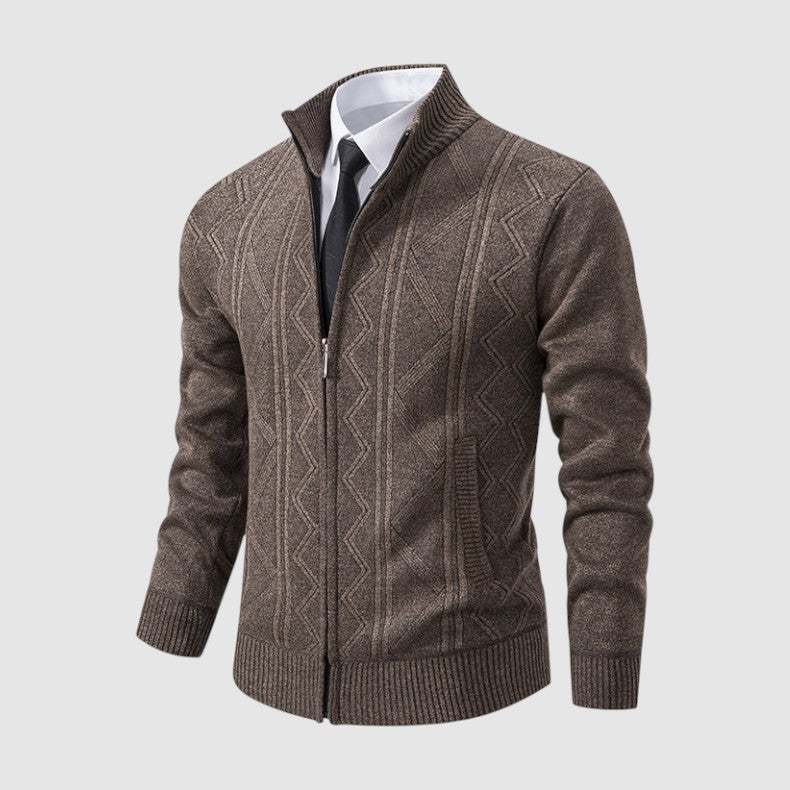 Selim™ | Strickjacke mit geometrischem Muster