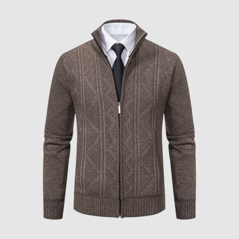 Selim™ | Strickjacke mit geometrischem Muster
