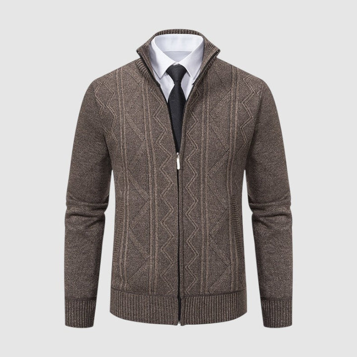 Selim™ | Strickjacke mit geometrischem Muster