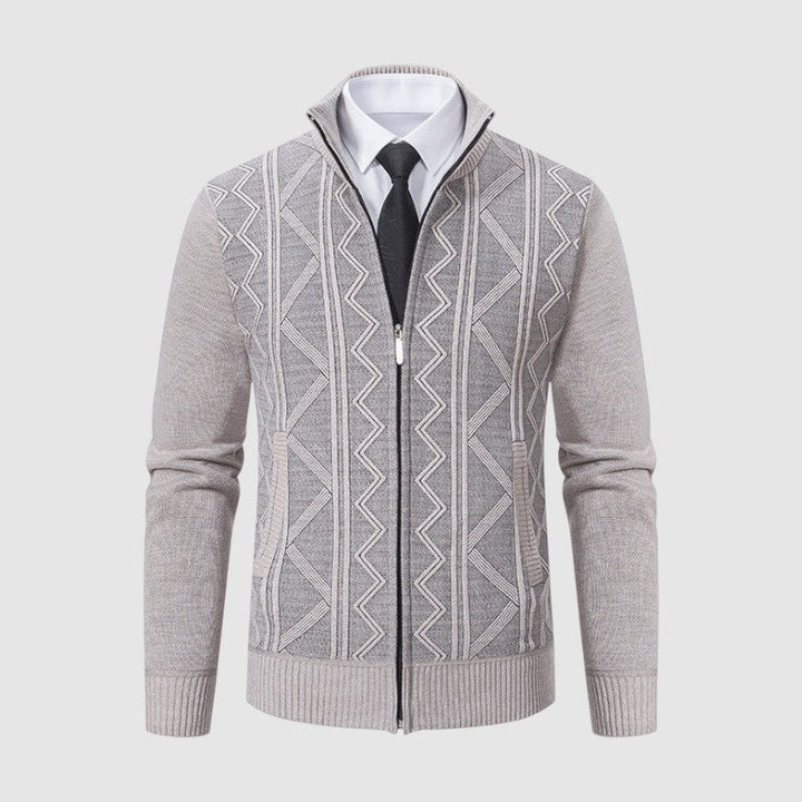 Selim™ | Strickjacke mit geometrischem Muster