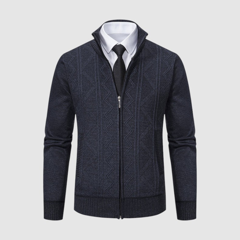 Selim™ | Strickjacke mit geometrischem Muster