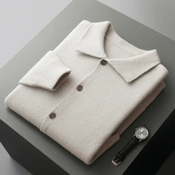 Leon™ | Knopfcardigan mit ruhigem Design