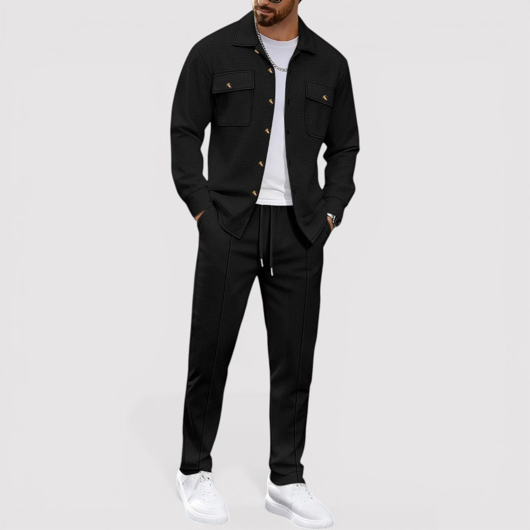 Sten™ | Hemd-Hosen-Set mit Wabenstruktur
