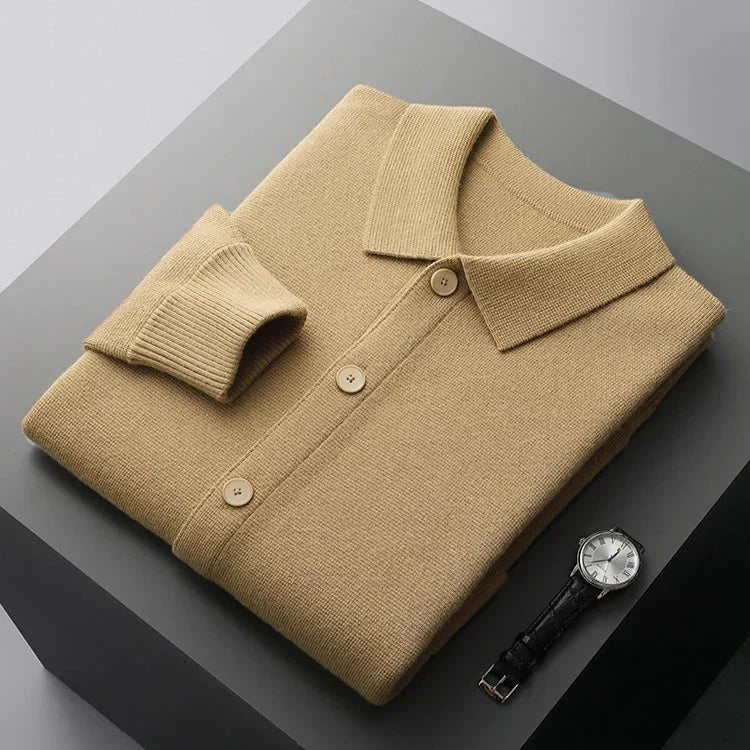 Leon™ | Knopfcardigan mit ruhigem Design