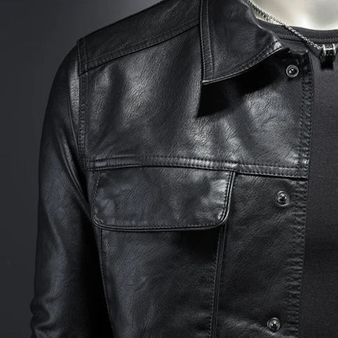 Lennart™ | Jacke mit Kragen und Knopfleiste