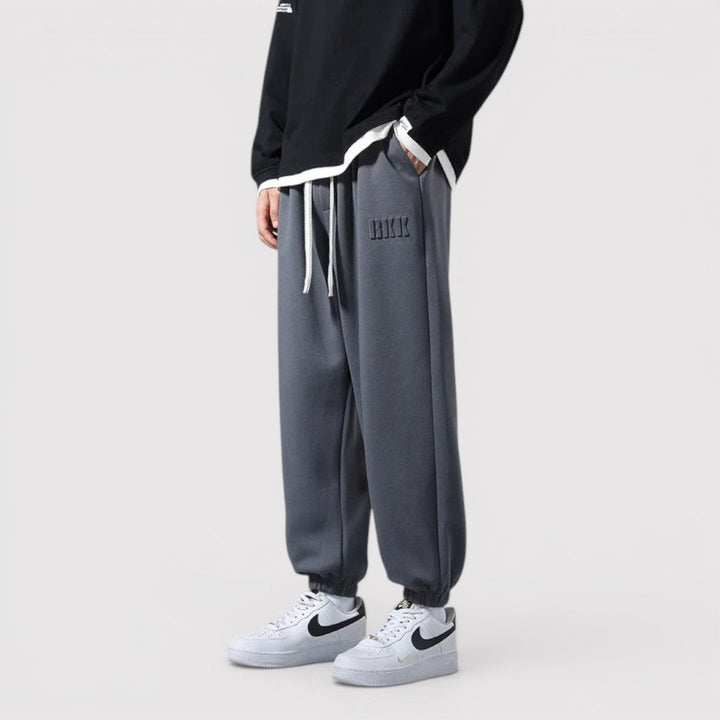 Hendrik™ | Stretch-Jogger mit Ripp-Bündchen