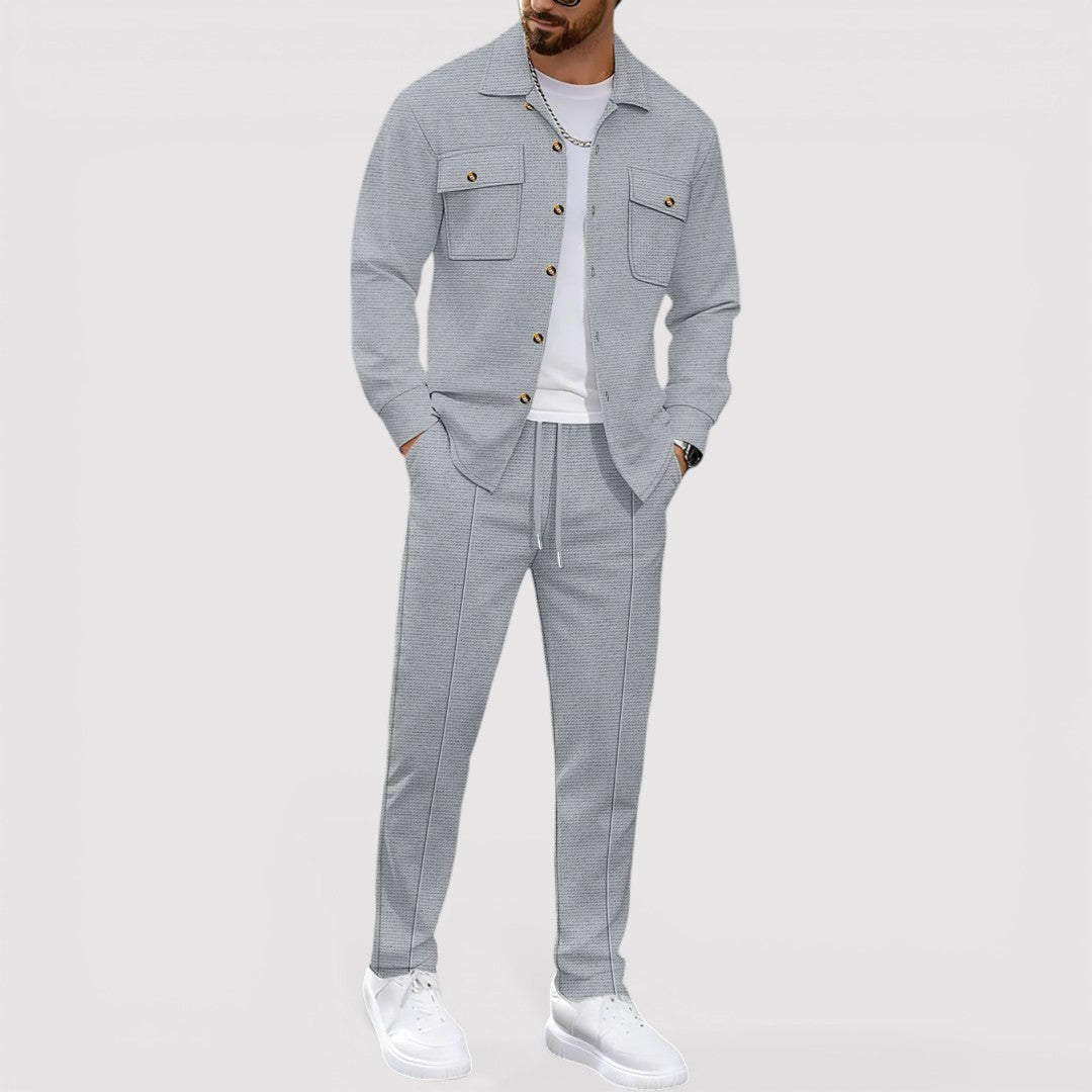 Sten™ | Hemd-Hosen-Set mit Wabenstruktur