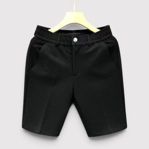 Markus Berlin Herren Leichte Basic-Shorts, Vorderansicht