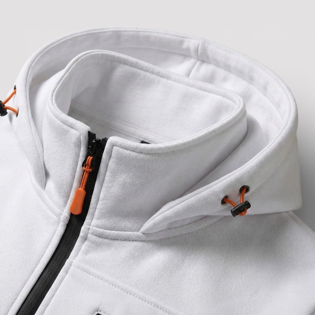 Frederik™ | Atmungsaktiver Zip-Hoodie mit Kapuze