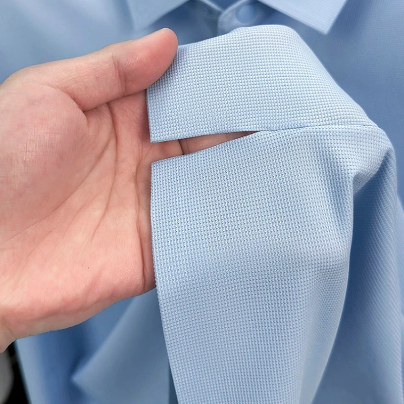 Arne™ | Poloshirt mit wabenartiger Struktur