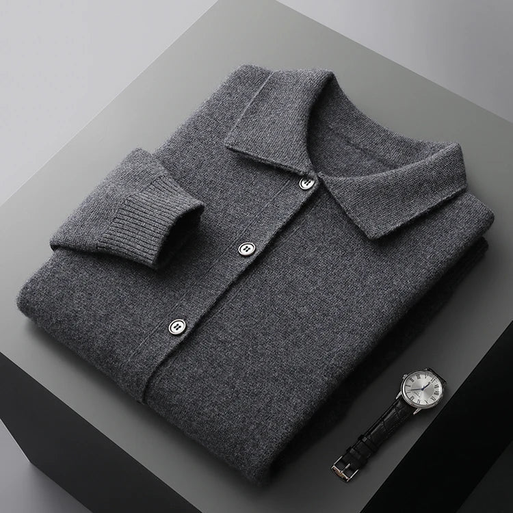 Leon™ | Knopfcardigan mit ruhigem Design