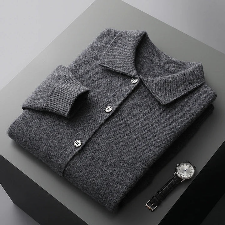 Leon™ | Knopfcardigan mit ruhigem Design