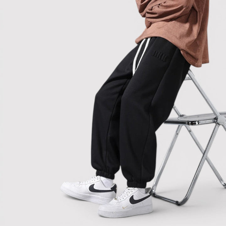 Hendrik™ | Stretch-Jogger mit Ripp-Bündchen