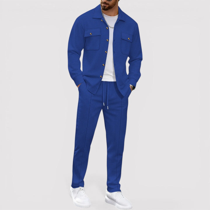 Sten™ | Hemd-Hosen-Set mit Wabenstruktur