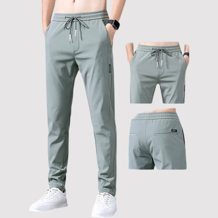 Dietrich™ | Glatte Tapered-Hose mit Stretch-Effekt