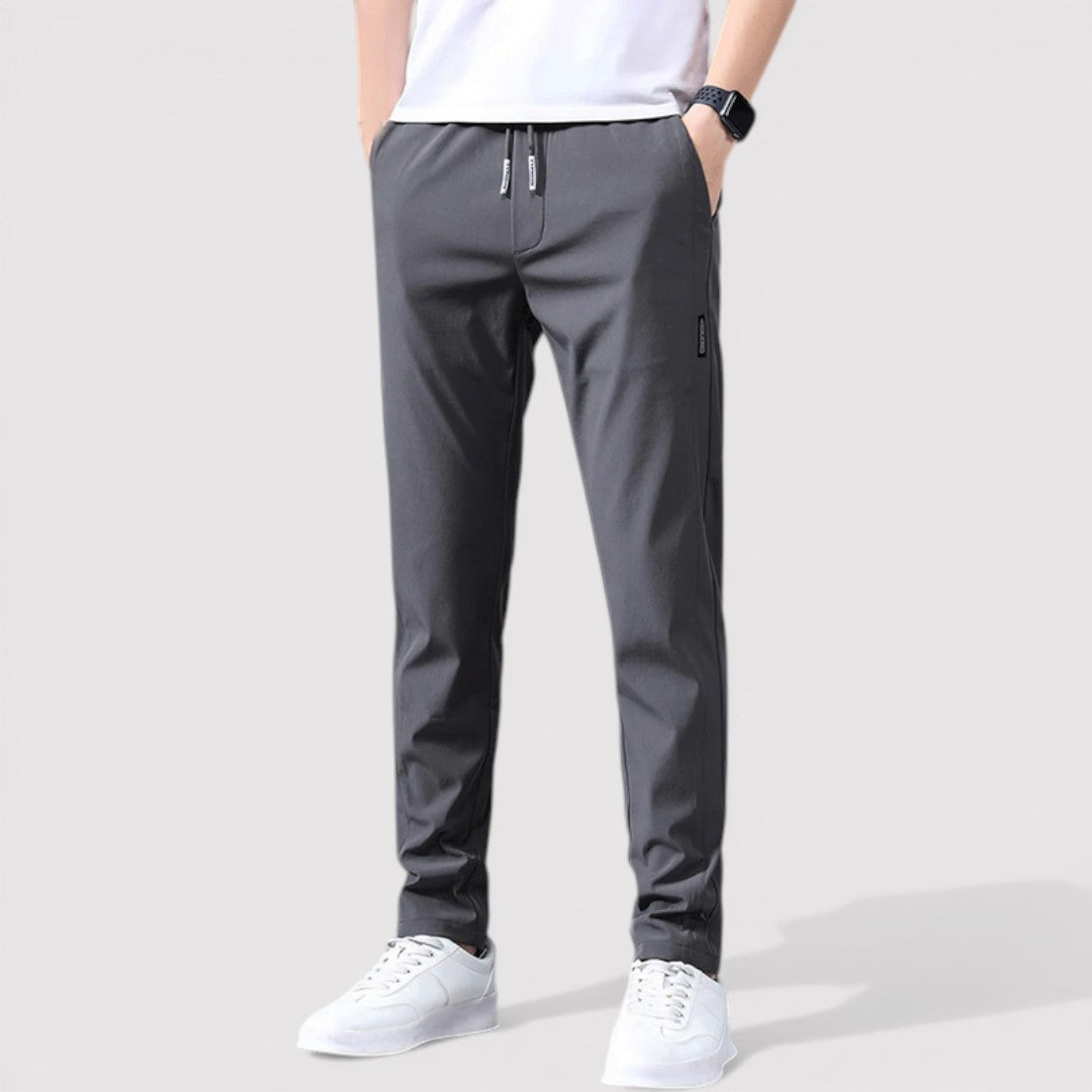 Dietrich™ | Glatte Tapered-Hose mit Stretch-Effekt