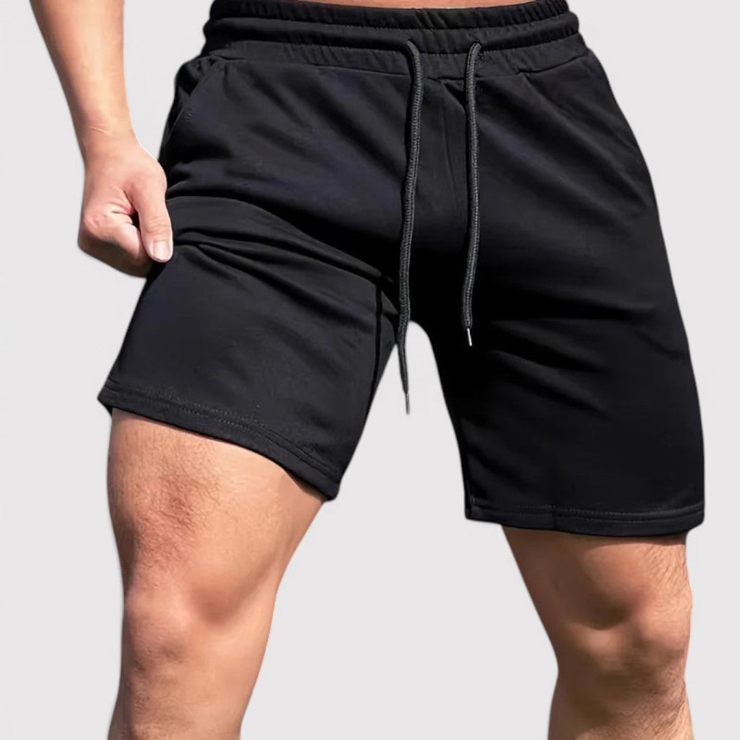 Thees™ | Dehnbare Fitness-Shorts mit Seitentaschen