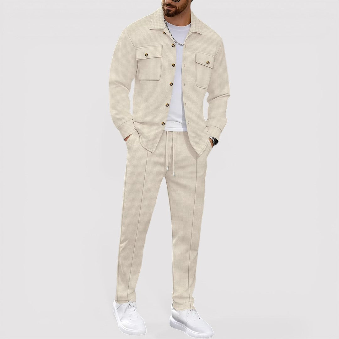 Sten™ | Hemd-Hosen-Set mit Wabenstruktur