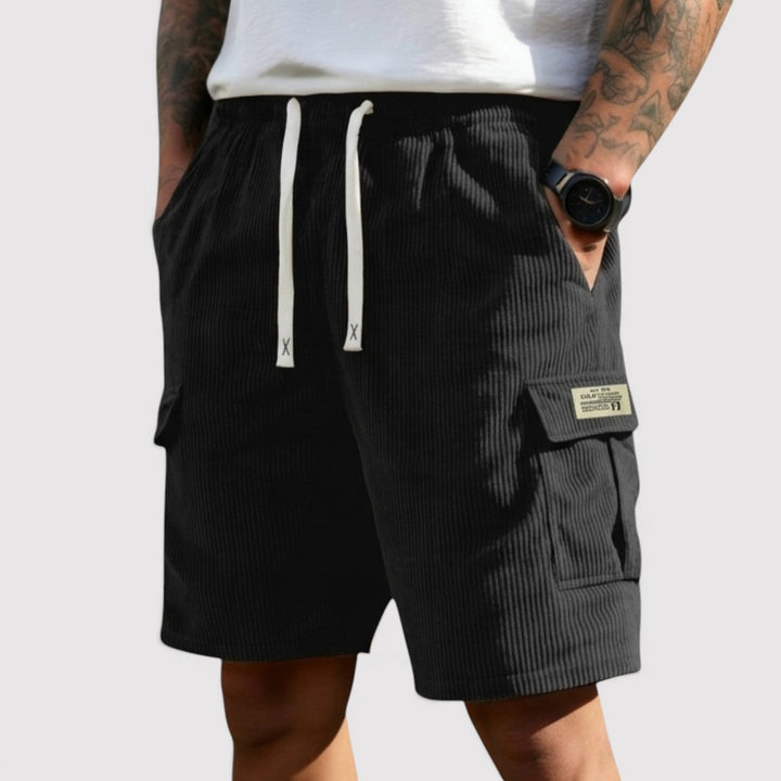 Leo™ | Rippstrick-Shorts mit Zugband