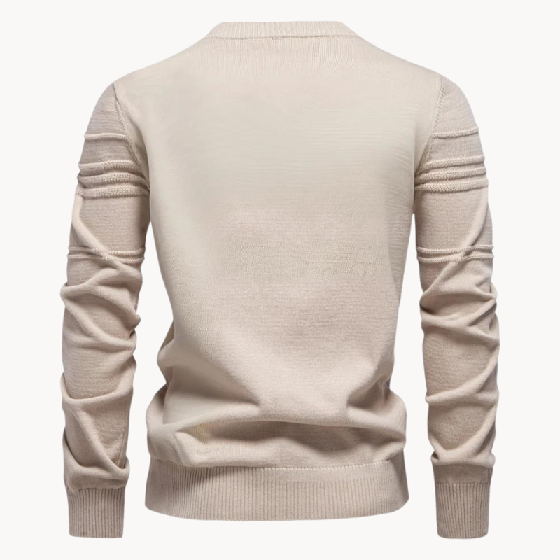 Dietger™ | Leichter Rundhals-Pullover mit klarer Silhouette