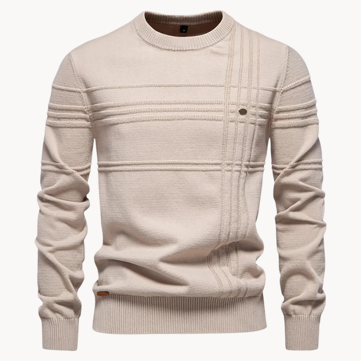 Dietger™ | Leichter Rundhals-Pullover mit klarer Silhouette