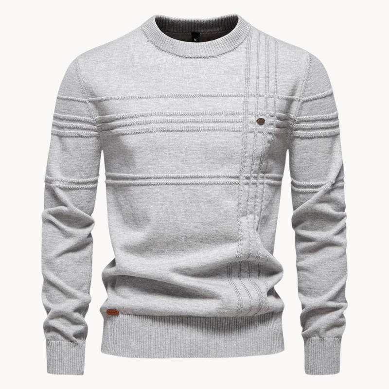 Dietger™ | Leichter Rundhals-Pullover mit klarer Silhouette