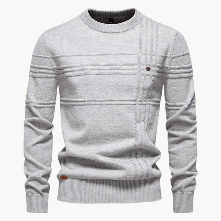 Dietger™ | Leichter Rundhals-Pullover mit klarer Silhouette