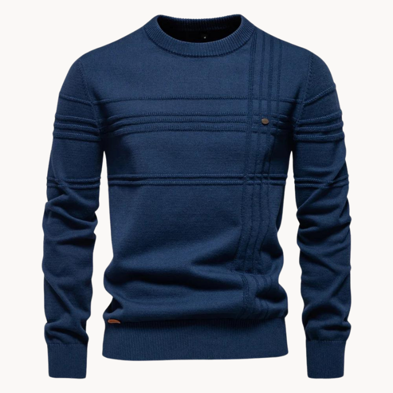 Dietger™ | Leichter Rundhals-Pullover mit klarer Silhouette