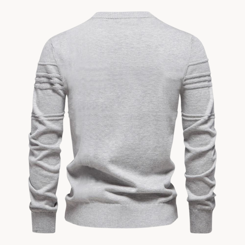 Dietger™ | Leichter Rundhals-Pullover mit klarer Silhouette