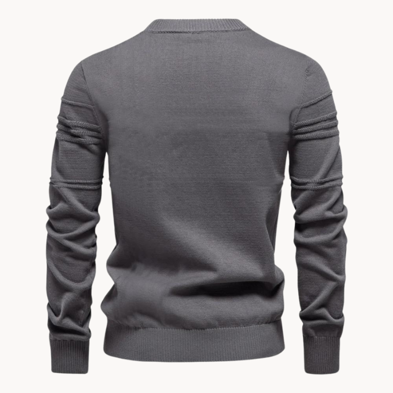 Dietger™ | Leichter Rundhals-Pullover mit klarer Silhouette