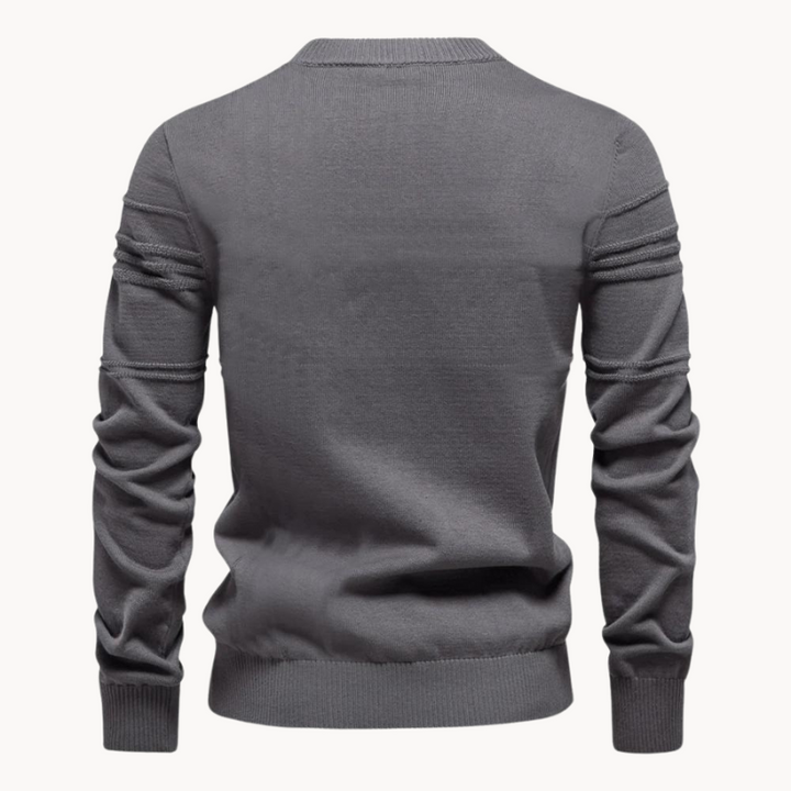 Dietger™ | Leichter Rundhals-Pullover mit klarer Silhouette