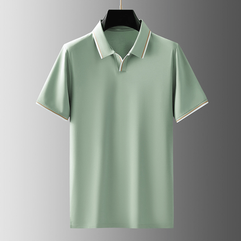 Nico™ | Edles Poloshirt mit fließendem Fall