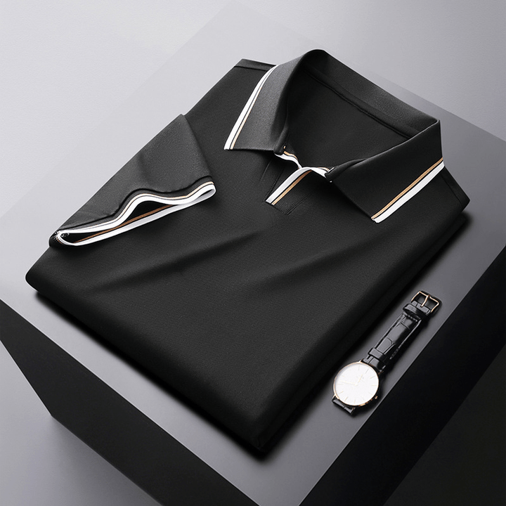 Nico™ | Edles Poloshirt mit fließendem Fall